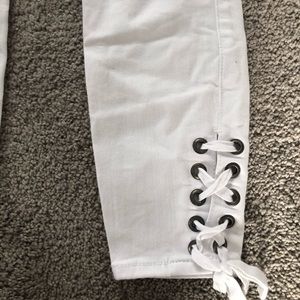 Hollister White Jeans